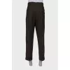 Men's wool trousers