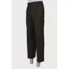 Men's wool trousers