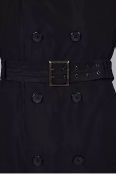 Men's double-breasted trench coat