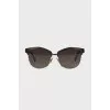 Golden brown sunglasses changeclear