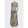 Maxi dress in print