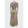 Maxi dress in print