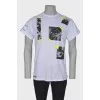 Men's T-shirt with tag