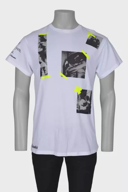 Men's T-shirt with tag