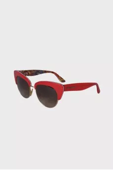Red Cat Eye Sunglasses