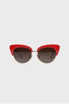 Red Cat Eye Sunglasses