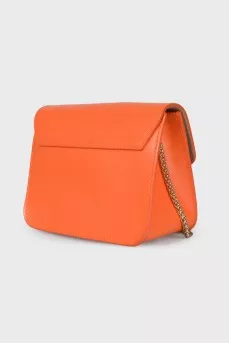 Mini bag with gold hardware