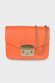 Mini bag with gold hardware