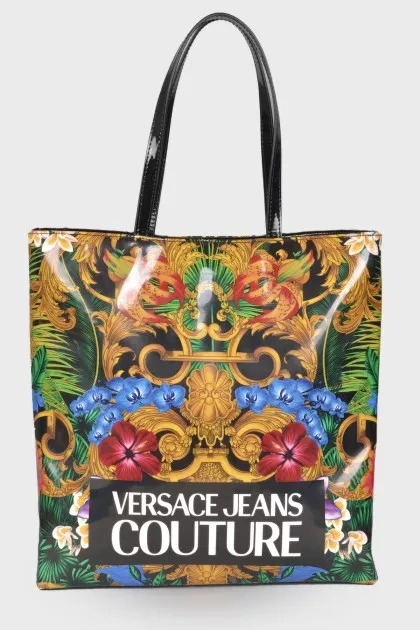 Printed tote bag