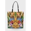 Printed tote bag