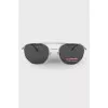 Black and silver sunglasses