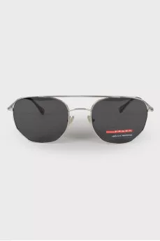Black and silver sunglasses