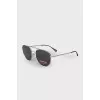 Black and silver sunglasses