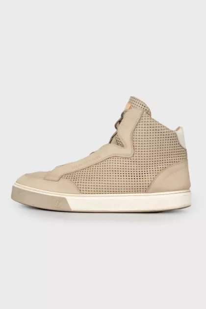 Men's perforated sneakers