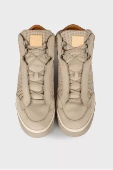 Men's perforated sneakers