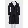 Black dress with 3/4 sleeves