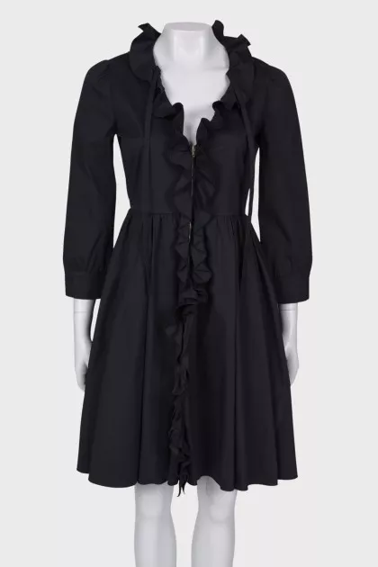 Black dress with 3/4 sleeves
