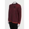 Two tone straight jumper