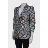 Jacket in floral print