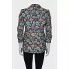 Jacket in floral print