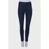 Combination navy blue jeans