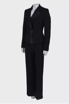 Classic black suit