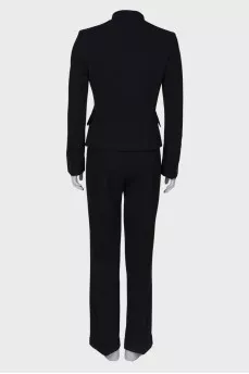 Classic black suit