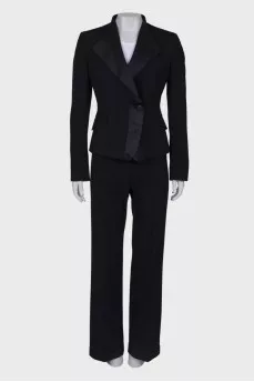 Classic black suit