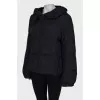 Cropped black jacket