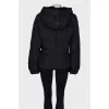 Cropped black jacket