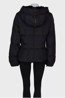 Cropped black jacket