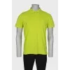 Men's bright green T-shirt