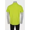 Men's bright green T-shirt