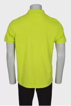 Men's bright green T-shirt