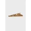 Golden tie clip