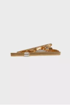 Golden tie clip