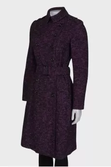 Double-breasted coat