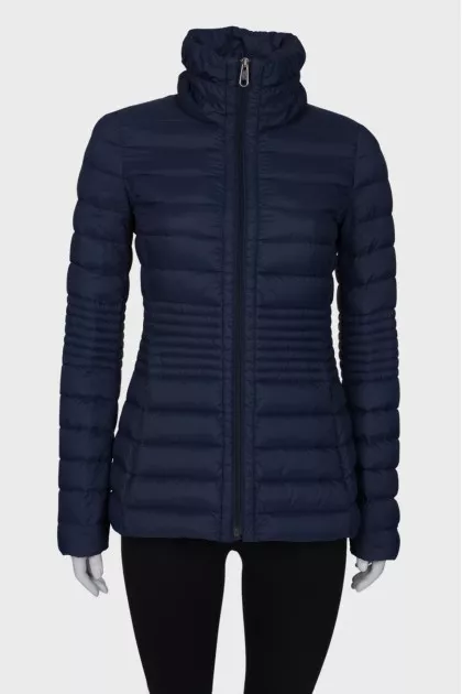 Navy blue fitted jacket