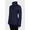 Navy blue fitted jacket