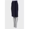 Navy blue pencil skirt сhangeсlear