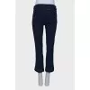 Navy blue straight fit jeans