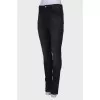 Charcoal denim jeans with tag