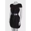 Lantern sleeve dress