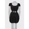 Lantern sleeve dress