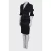 Black suit with frills