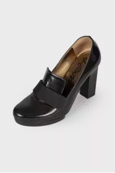 Black high heels