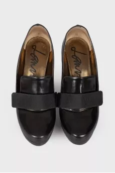 Black high heels