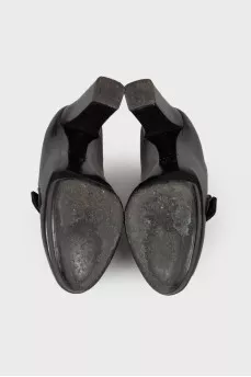 Black high heels
