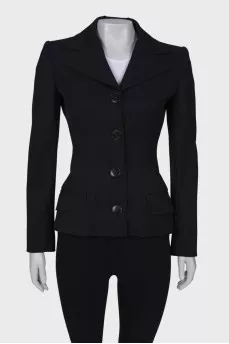 Black fitted blazer