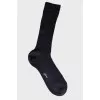 Men's dark blue socks